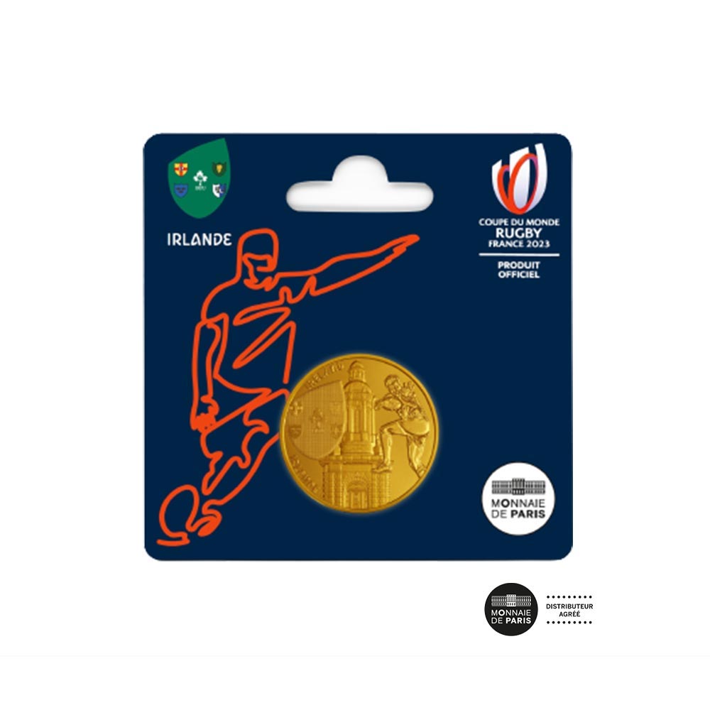 Les Grandes Nations Européennes de Rugby - Irlande - Monnaie de 1/4€ - 2023