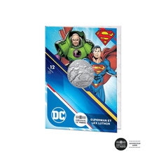 DC Comics - Monnaie de 10 Euros Commémorative Argent (12/18) - Superman et Lex Luthor - 2025