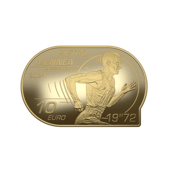 Italie 2024 - Monnaie de 10€ Argent - Pietro Mennea - BE 2024