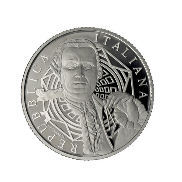 ⁣⁢Luigi Vanvitelli - 5€ Silver Coin - Proof 2023⁤⁣