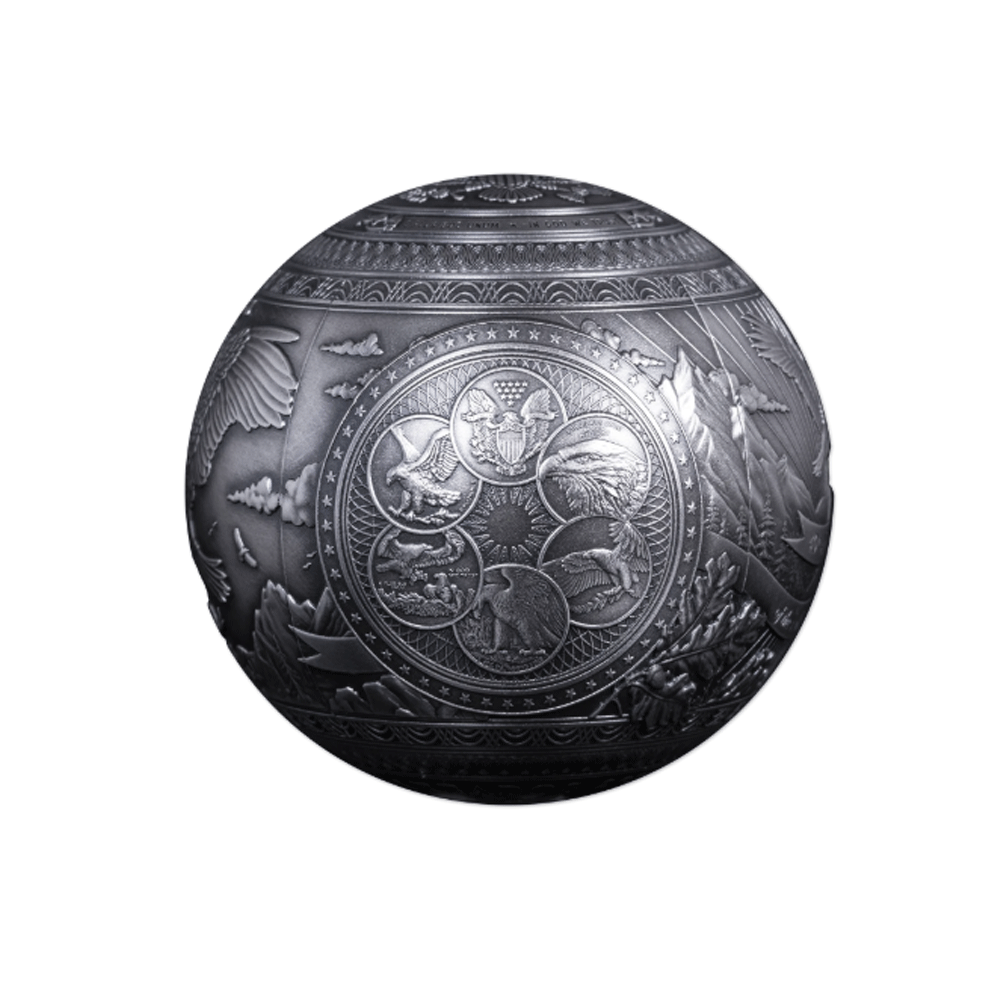 40ème anniversaire de l'Aigle Américain - Monnaie de 1 kilos Argent - 2026