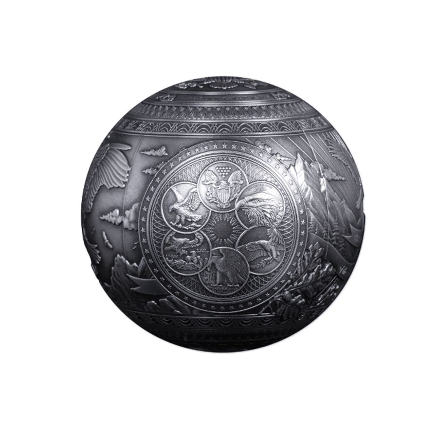 40ème anniversaire de l'Aigle Américain - Monnaie de 1 kilos Argent - 2026