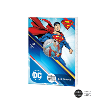 DC Comics - Monnaie de 10€ Argent (10/18) - Superman - 2025