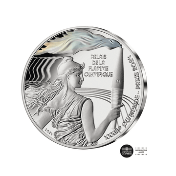 Paris 2024 Olympic Games - The Relais de la Torche Olympique - Currency of € 10 money - BE 2024