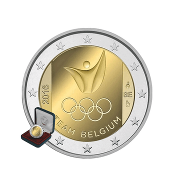 Belgique 2016 - 2 Euro Commémorative - Jeux d'été de Rio - BE