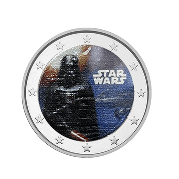Star Wars - 2 Euro Commémorative - Colorisée