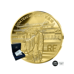 ⁣⁢UNESCO - Shuri Castle - 50€ Gold Coin - 1/4 Oz- Proof 2025⁤⁣
