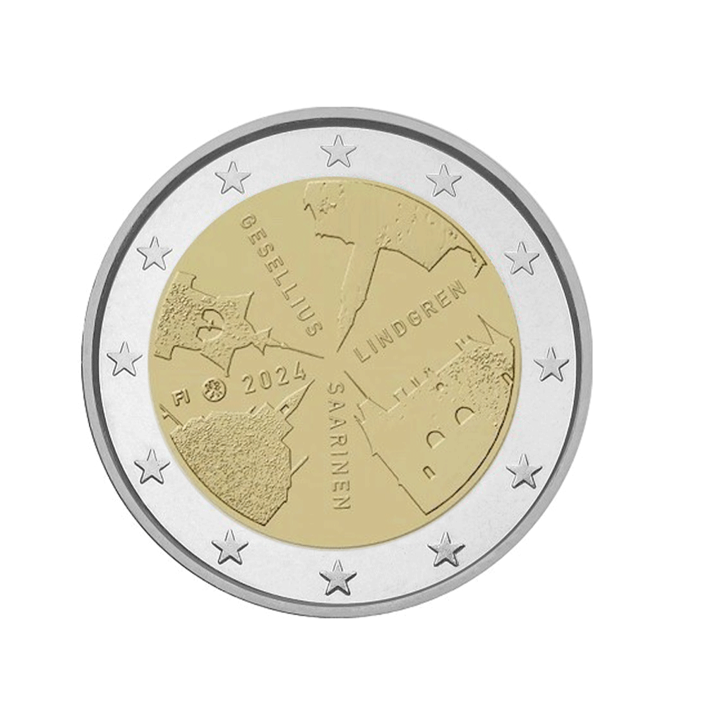 Finlande 2024 - 2 Euro Commémorative - Architecture Finlandaise