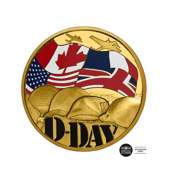 D -day - mini -médaille - 2024