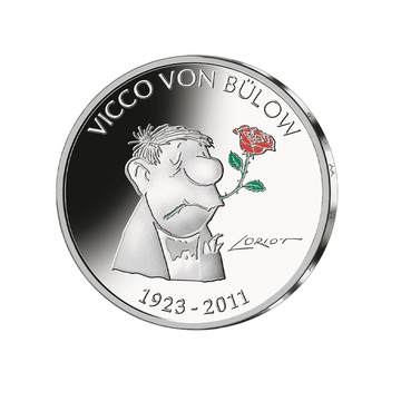 Germania 2023 - valuta di € 20 denaro - Vicco von Bülow (Loriot) - BE