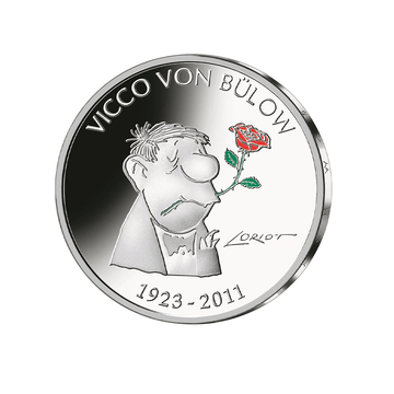 Alemanha 2023 - moeda de € 20 dinheiro - Vicco von Bülow (Loriot) - Be