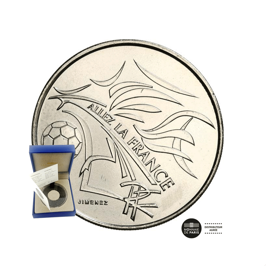 Allez La France ! 2002 - Monnaie de 1/4€ Argent - BE 2002