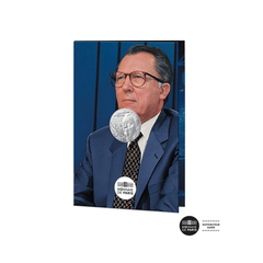 Jacques Delors - Monnaie de 10 Euros Commémorative Argent - 2025