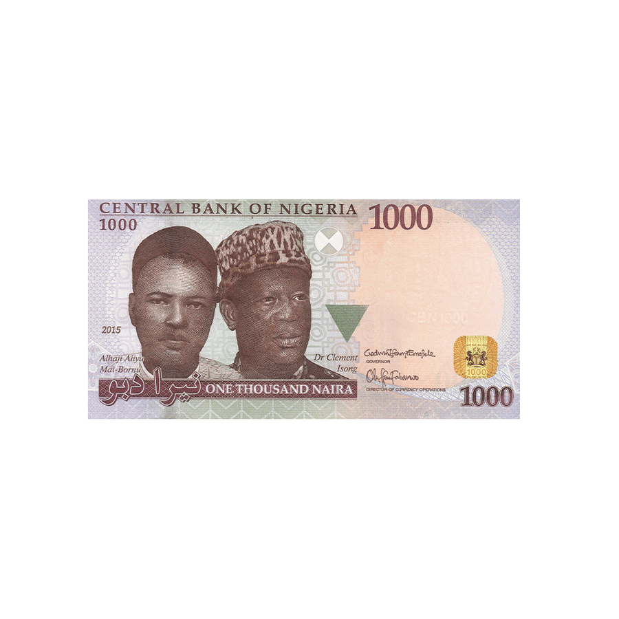 Nigeria - Billet de 1000 Naira - 2011