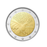 France 2015 - 2 Euro Commémorative - la Paix