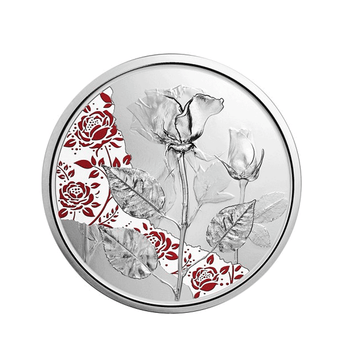 La Rose - Monnaie de 10€ Argent - 2021