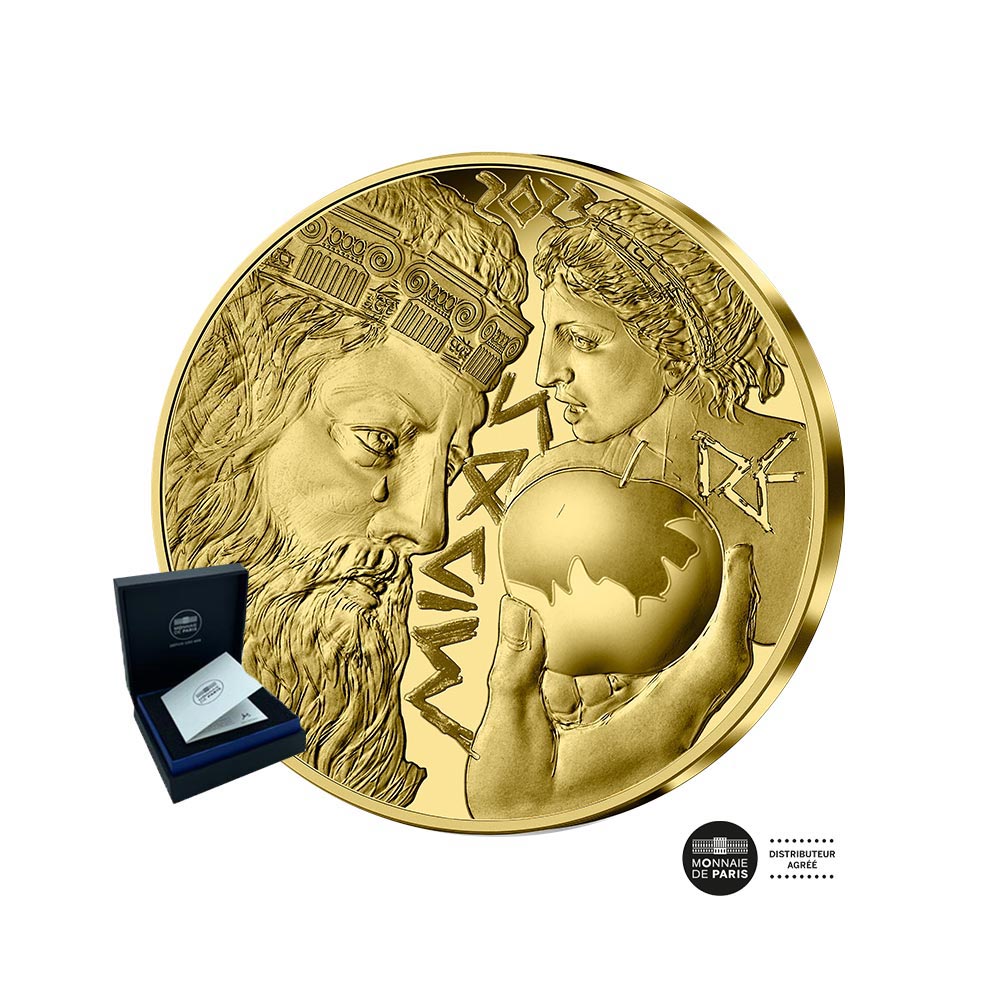 Semeuse - Le Roi Midas - Monnaie de 50€ Or 1/4 oz - BE 2023