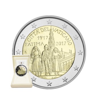 Vaticano 2017 - 2 Euro Commemorative - Aspetto di Fátima - Be