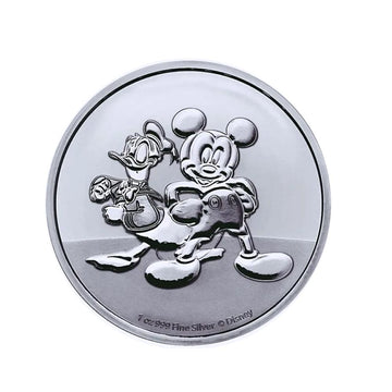 Mickey - prata $ 2 moeda - BU 2023