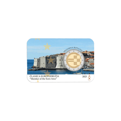 Croatie 2023 - 2 Euros Coincard - Introduction de l'Euro