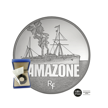 L'Amazone - Monnaie de 50€ Argent 5 Oz - BE 2013