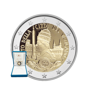 Vaticano 2019 - 2 Euro comemorativo - Fundação do Estado do Vaticano - seja