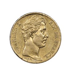 20 Francs Or - Charles X - France - 1825-1830