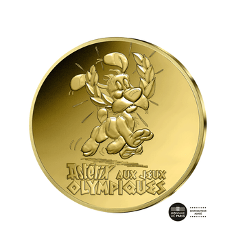 Astérix aux Jeux Olympiques - Monnaie de 5€ Or 1/2 g - BE 2024
