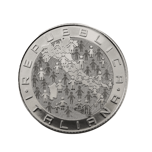 ⁣⁢Demographic Development - 5€ Silver Coin - Proof 2023⁤⁣