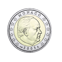 Monaco 2003 - 2 Euro Commémorative - Profil du Prince