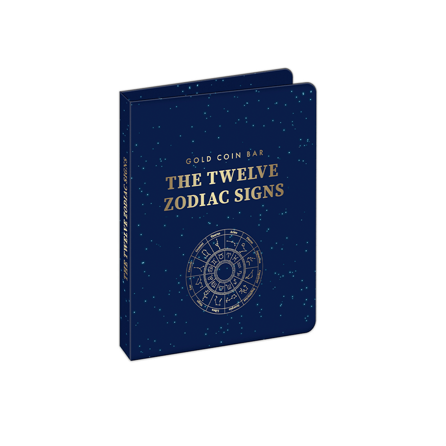 Les Signes du Zodiaque - Lot de 12 monnaies de 10$ Or 1/200 Oz - BE 2025