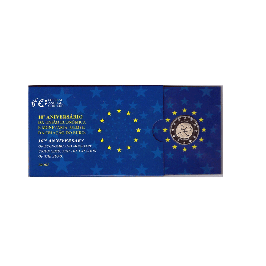 Portugal 2009 - 2 euro commemorative - Economic and monetary union - BE