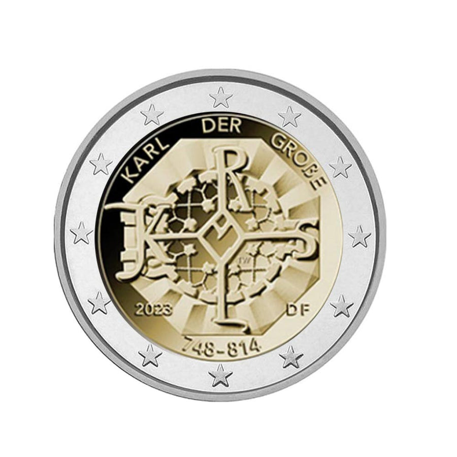 Alemanha 2023 - 2 euros comemorativo - Carlos Magno