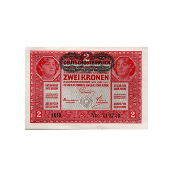 Autriche - Billet de 2 Couronnes - 1920