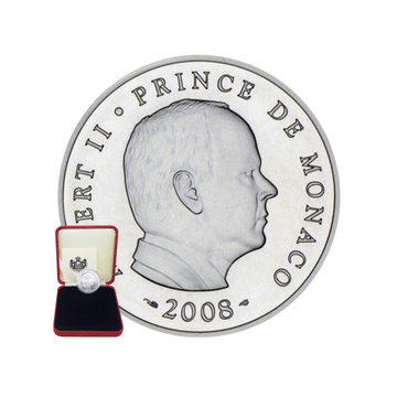 Monaco 2008 - Albert II - Monnaie de 5€ Argent - BU