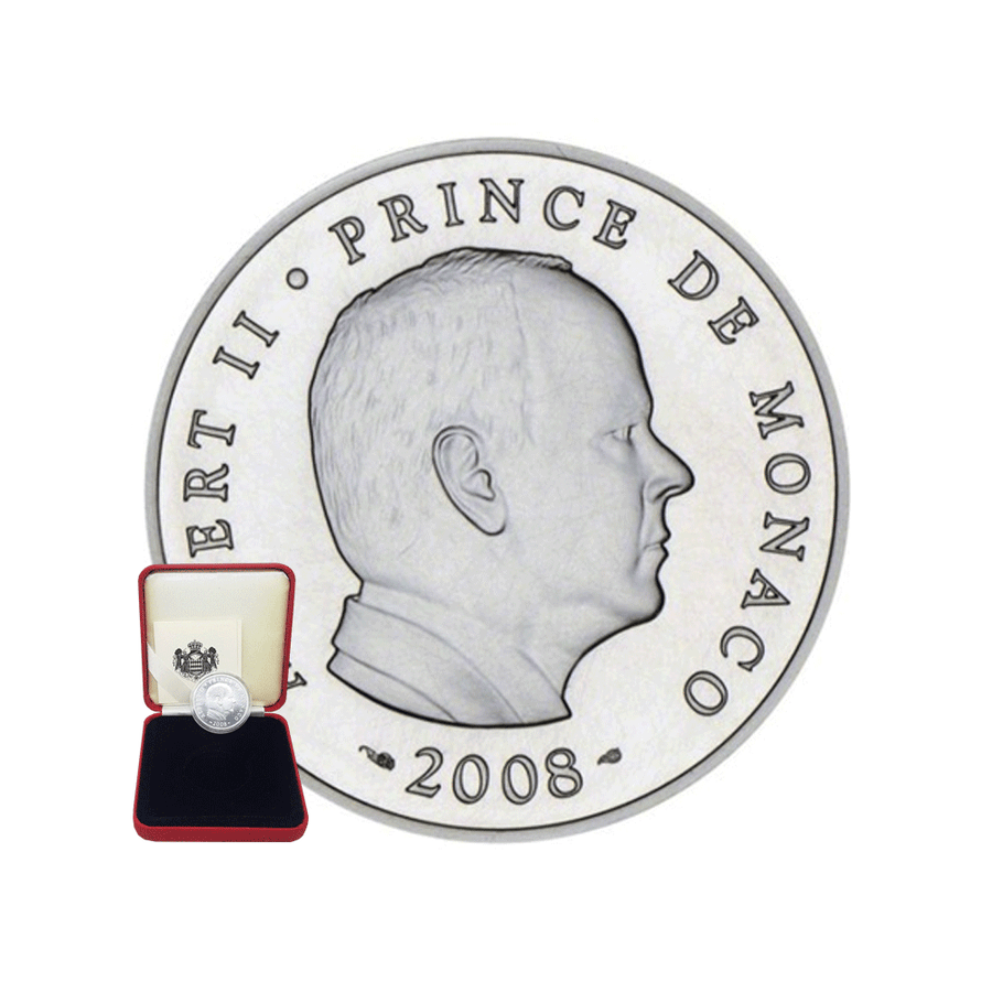 Monaco 2008 - Albert II - Monnaie de 5€ Argent - BU