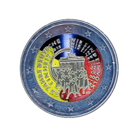 Allemagne 2015 - 2 Euro Commémorative - Réunification Allemande - Colorisée