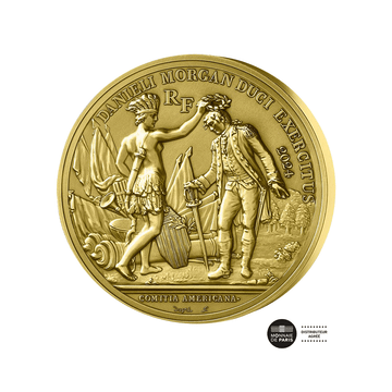 Indépendance des USA - Cowpens - Monnaie de 200€ Or - Haut relief 2024