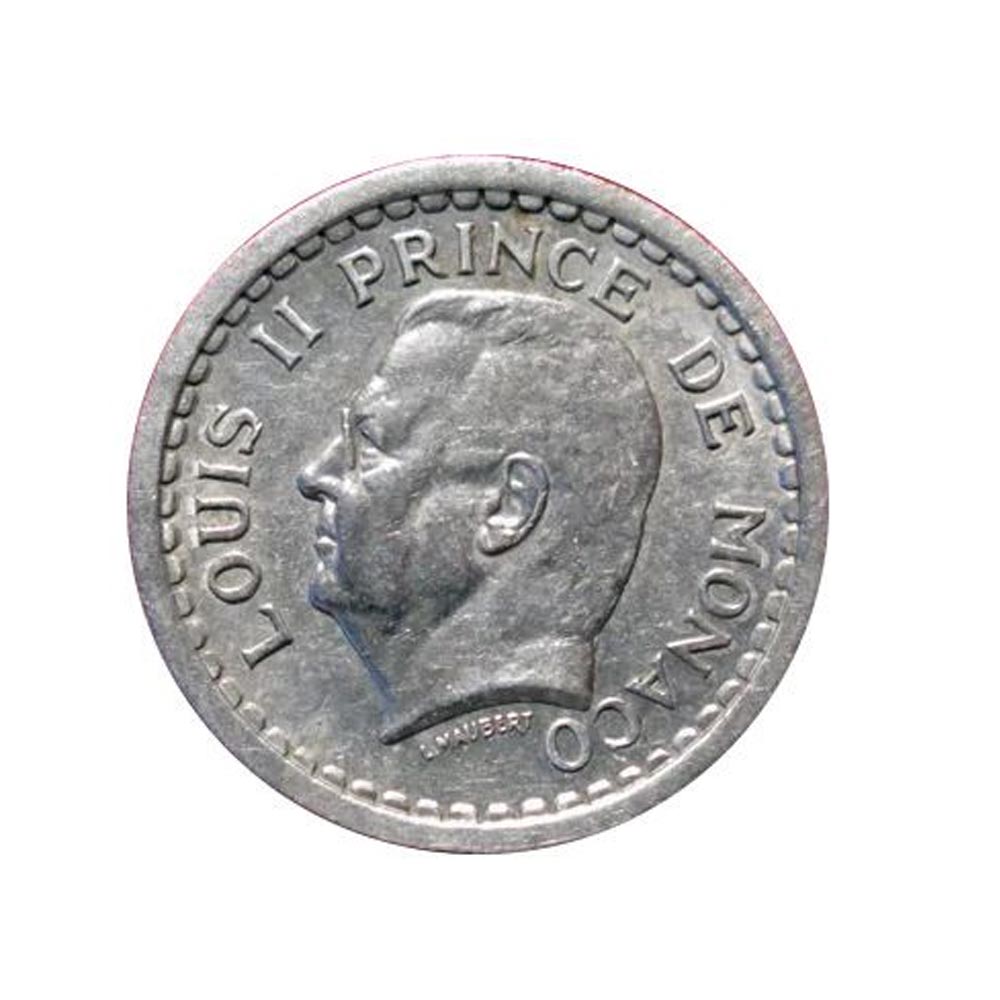 1 Franc - Louis II - Monaco - 1943