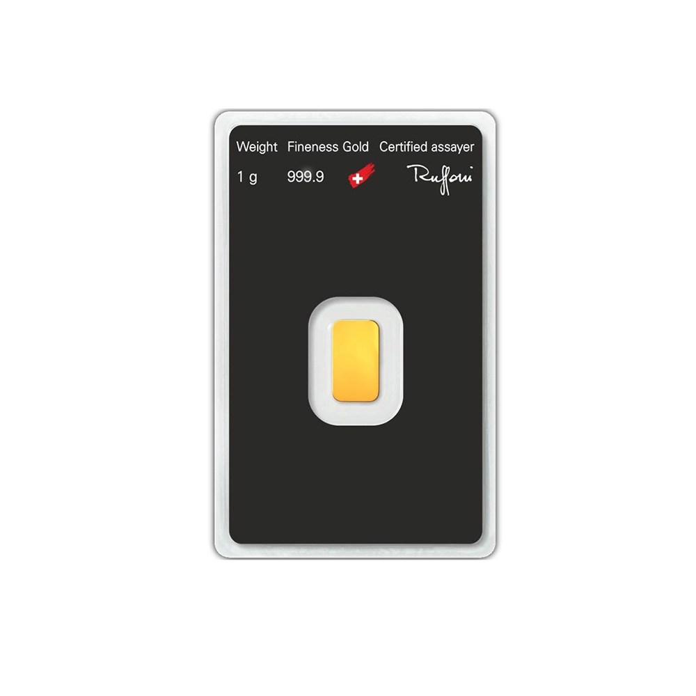 Lingot d'Or - 1 Gramme - 999‰