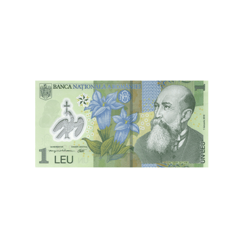 Roumanie - Billet de 1 Leu - 2005-2023