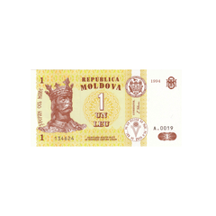 Moldavie - Billet de 1 Leu - 1994-2013