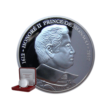 Monaco 2012 - 400 ans du Titre Princier - Monnaie de 10€ Argent - BE