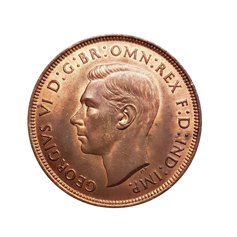 1 Penny - George VI - Royaume-Uni - 1937-1948