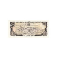 République Dominicaine - Billet de 1 Peso - 1984-1988