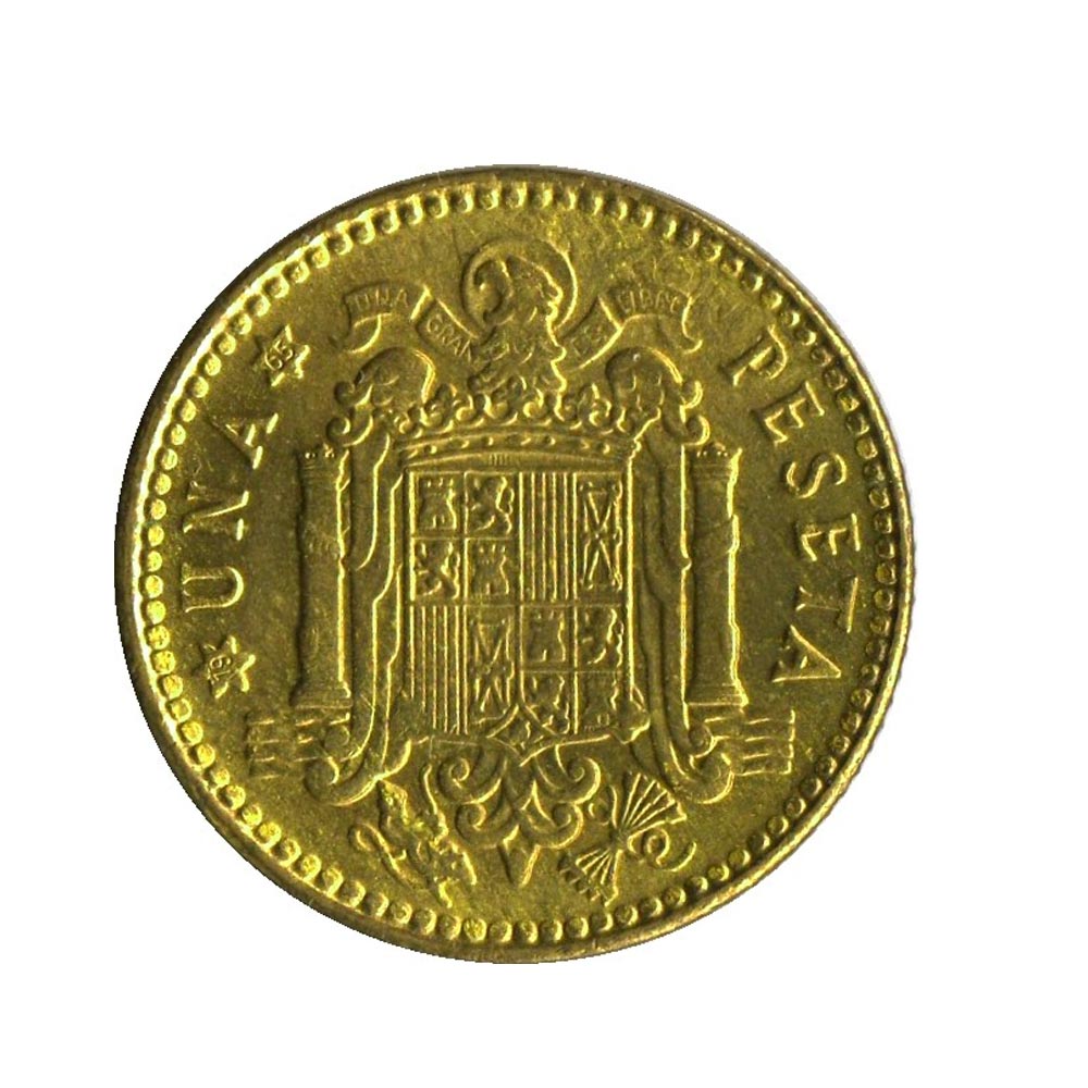 1 peseta - Francisco Franco - Espagne - 1948-1975