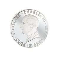 Seven Deadly Sins – Wrath - Monnaie de 5 Dollars - BE 2025