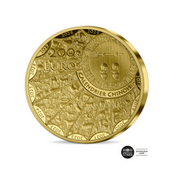 Calendrier chinois - Année de la chèvre - Monnaie de 200 Euros Or 1 Oz - BE 2027