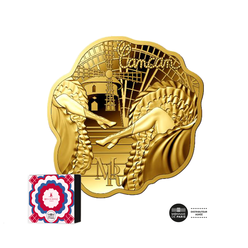 Moulin Rouge - Monnaie de 200 Euros Or 1 Oz - BE 2026