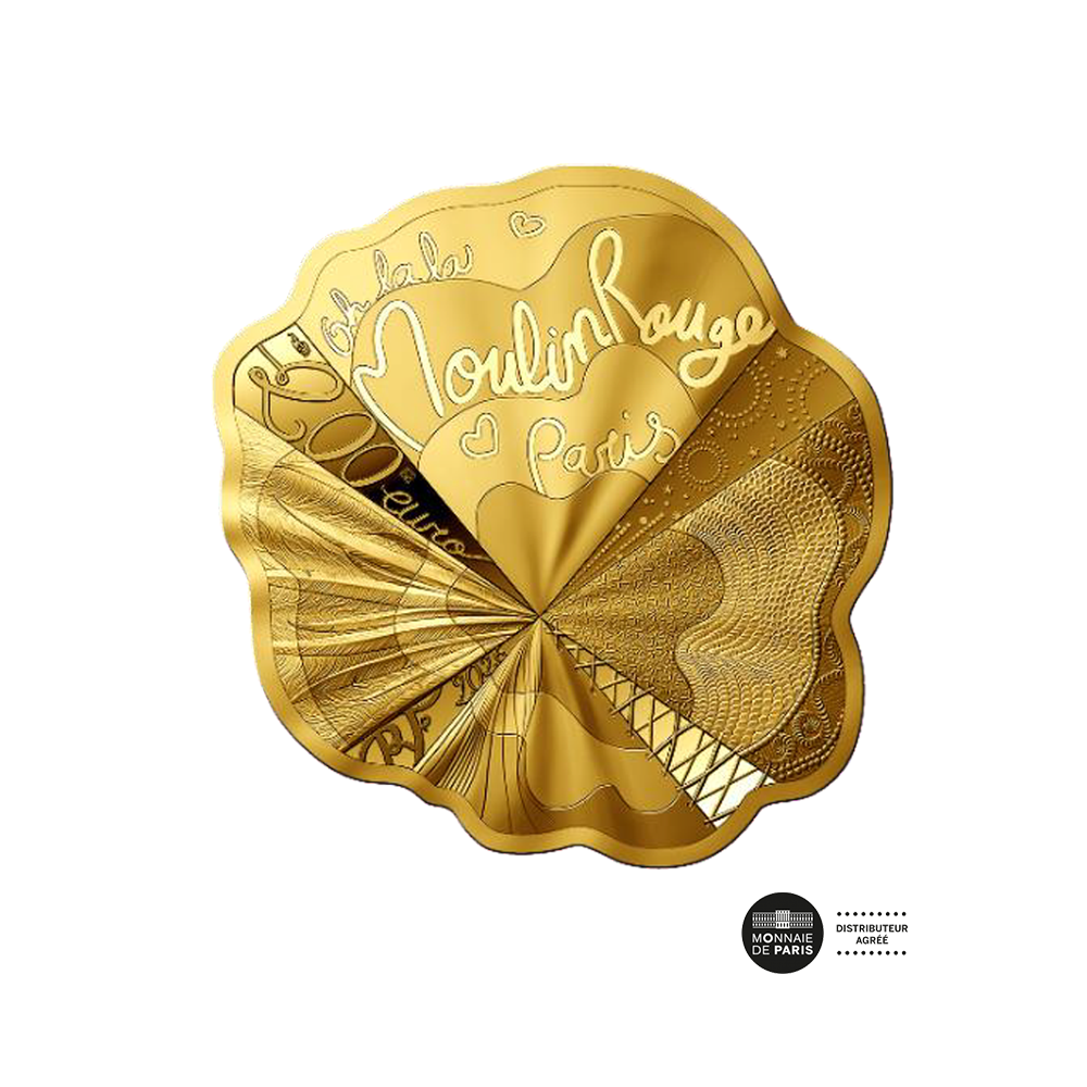 Moulin Rouge - Monnaie de 200 Euros Or 1 Oz - BE 2026